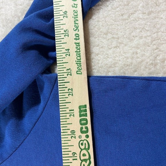 Under Armour Hoodie Rival Mens Medium Royal Blue Green Camo Logo Pullover - Picture 7 of 9